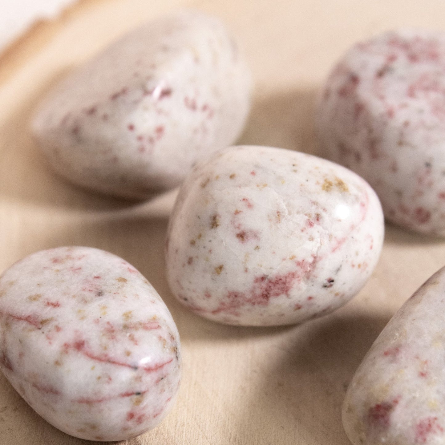 Cinnabrite - Tumbled Stones - Muse + Moonstone