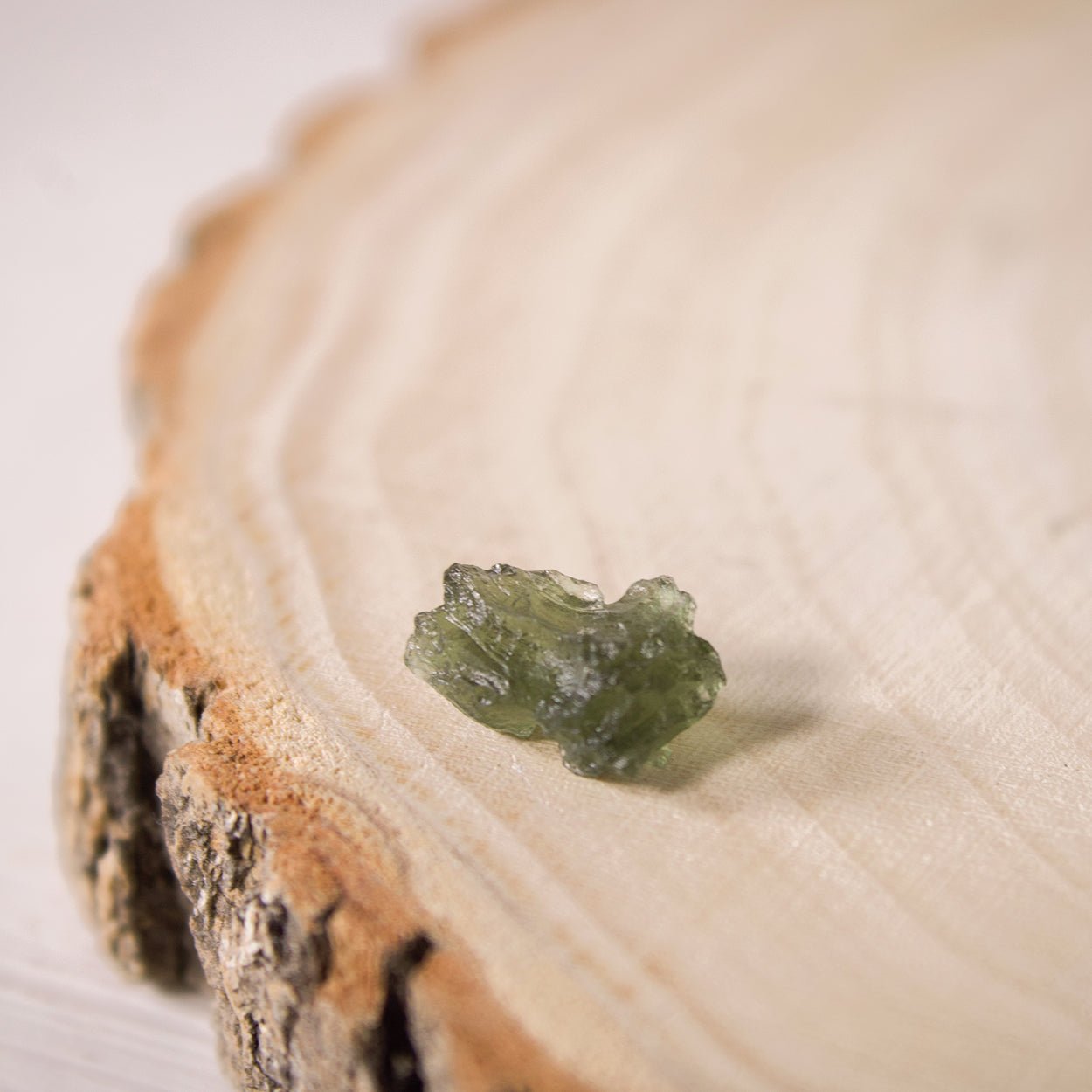 Moldavite - Unique Specimen #1 - Muse + Moonstone