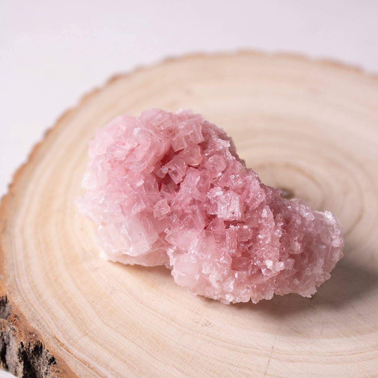 Pink Halite - Unique Crystal Specimen #3 - Muse + Moonstone