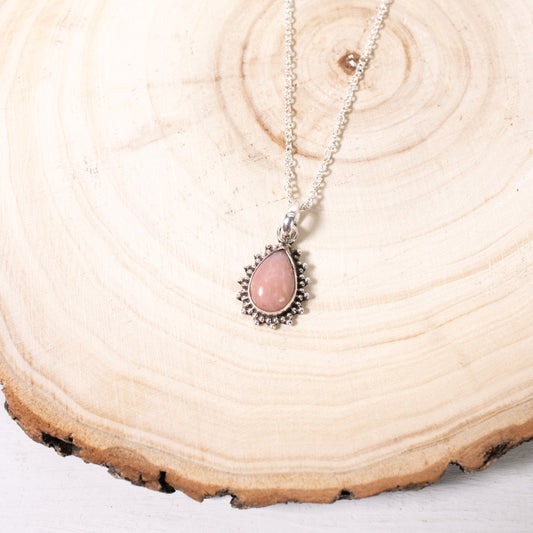 "Reverie" Pink Opal Necklace | Love + Lark