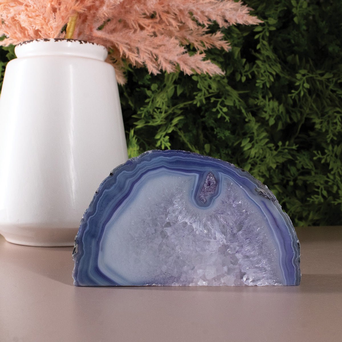 Purple Agate - Unique Specimen 1 - Muse + Moonstone