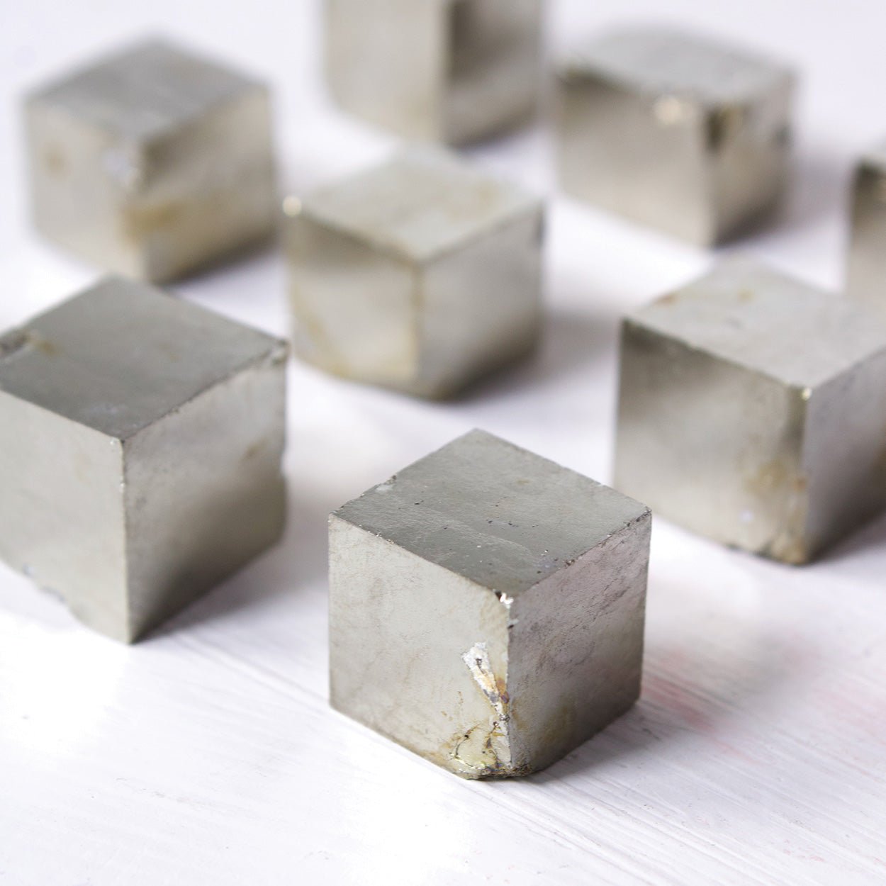 Pyrite Cubes - Naturally Formed - Muse + Moonstone
