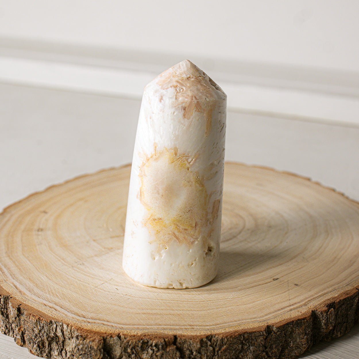 Scolecite - Unique Specimen #1 - Tower - Muse + Moonstone