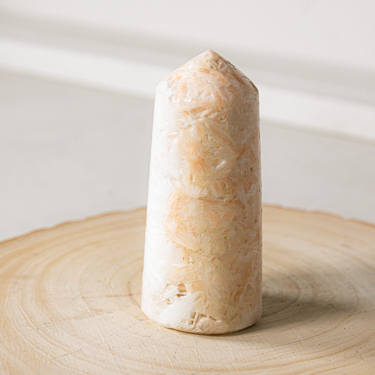 Scolecite - Unique Specimen #1 - Tower - Muse + Moonstone