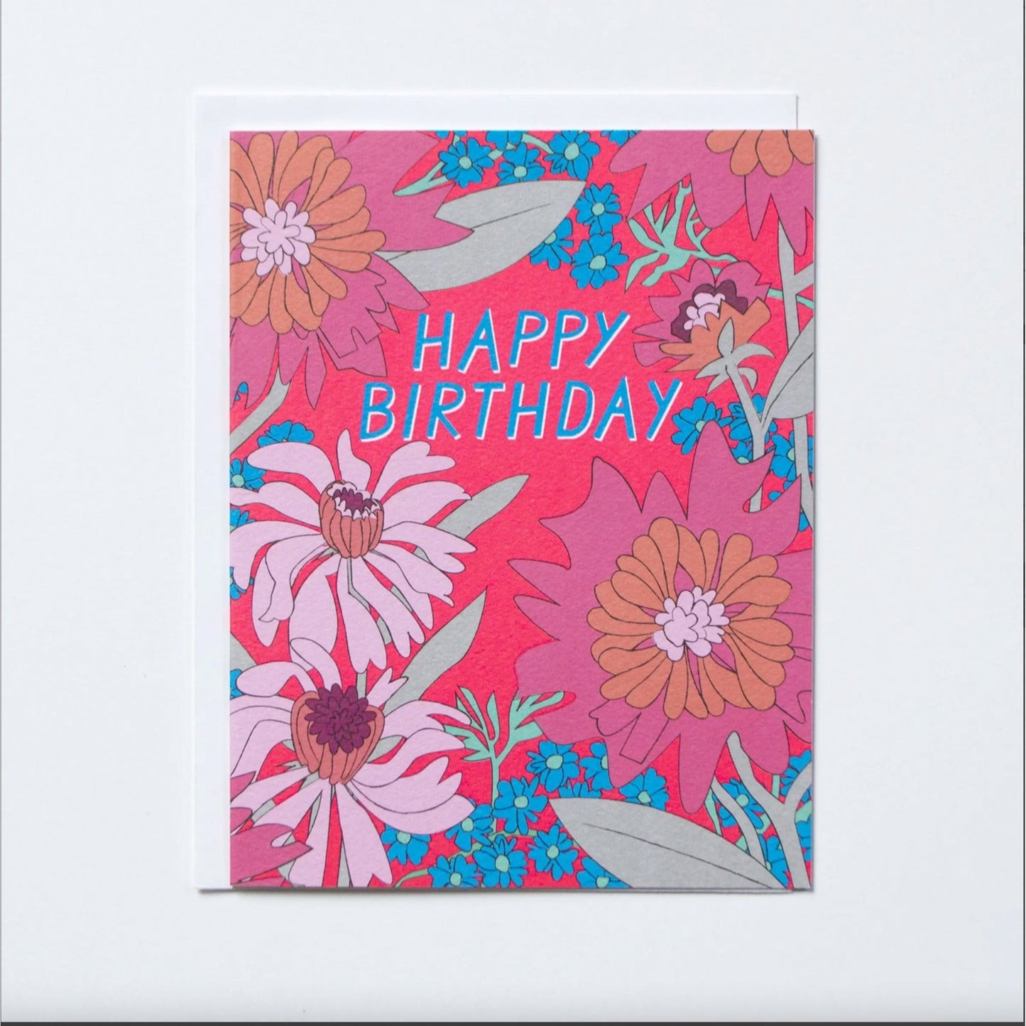 60's Floral Birthday Note Card | BANQUET WORKSHOP - Muse + Moonstone
