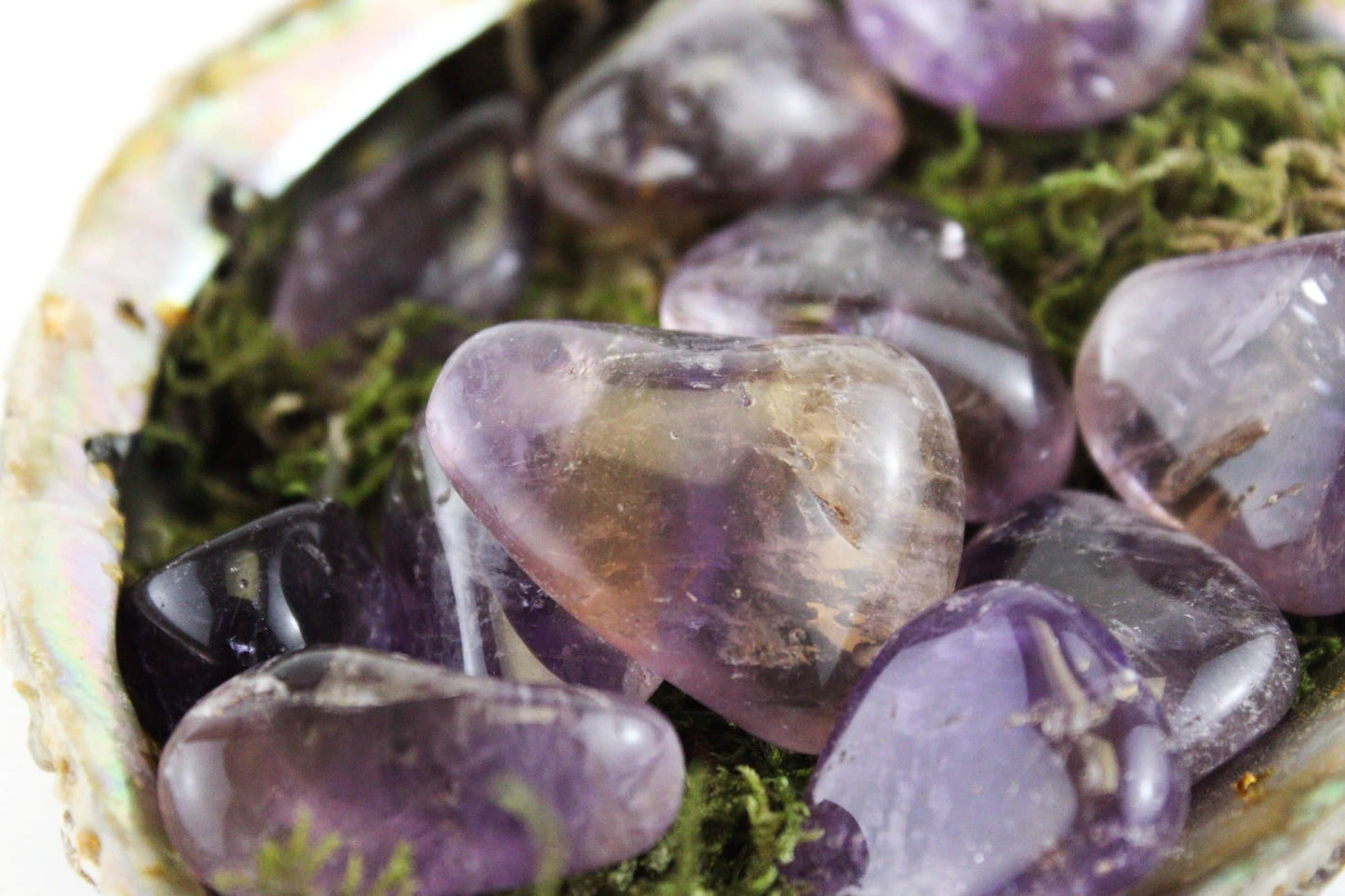 Ametrine - Tumbled - Muse + Moonstone