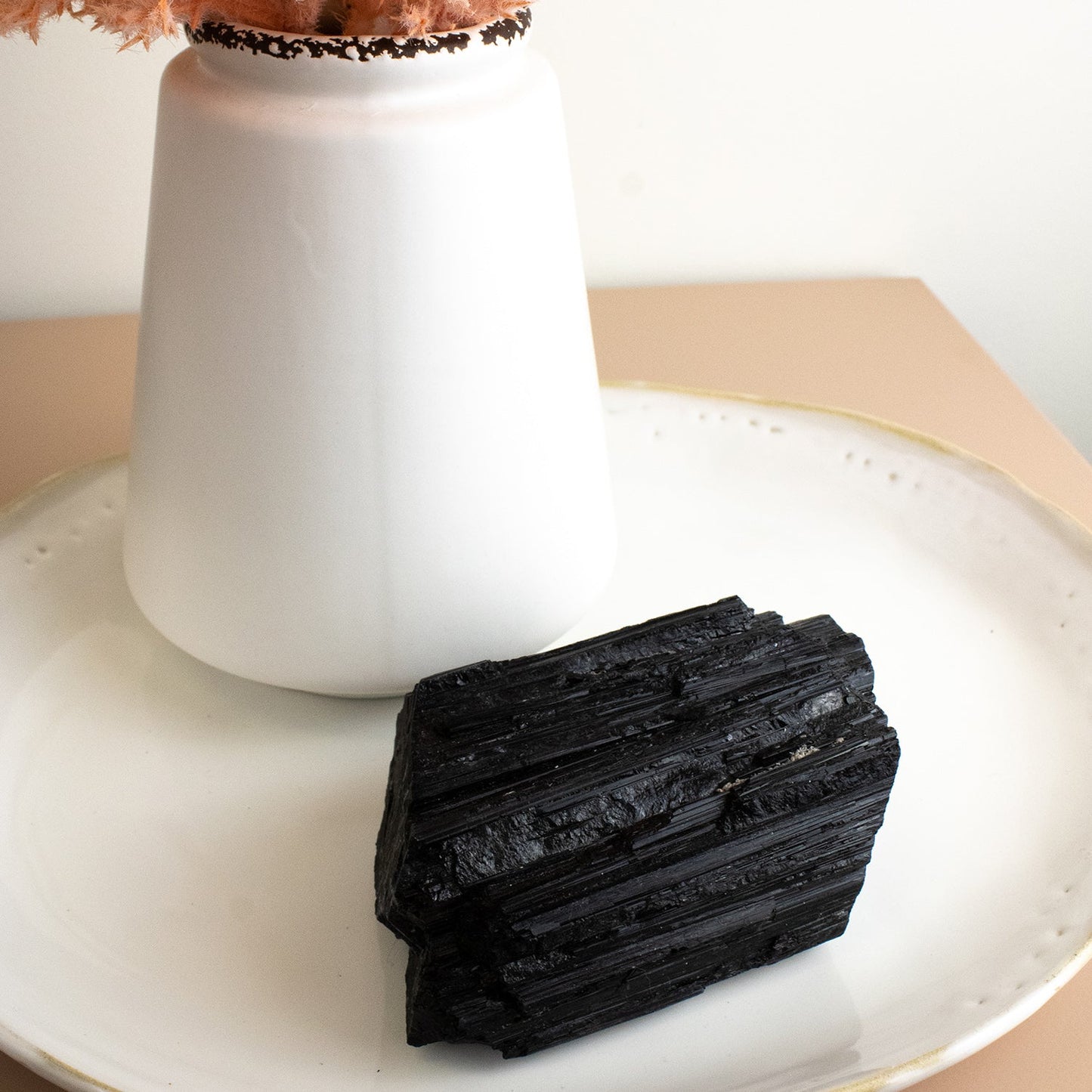 Black Tourmaline - Unique Specimen #1 - Muse + Moonstone