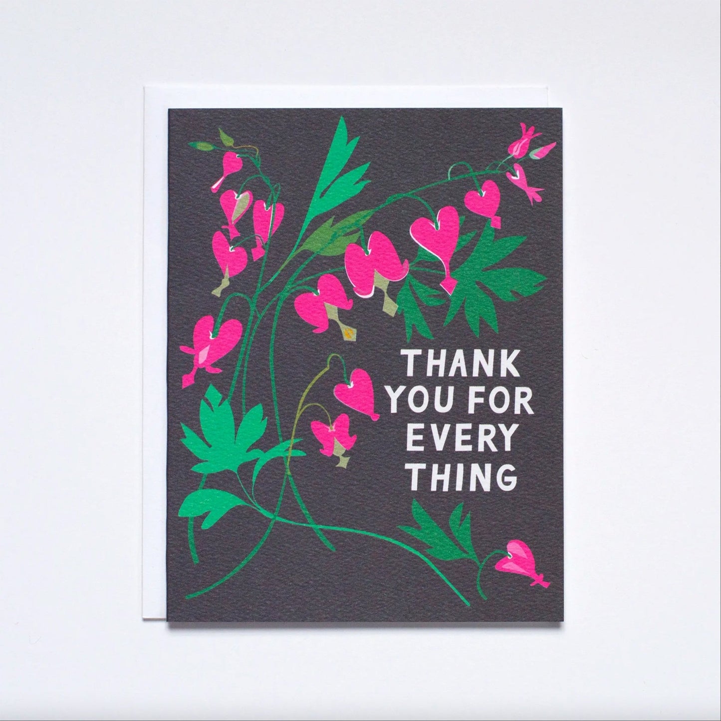 Bleeding Heart Floral Bouquet - Thank YOU Note Card | BANQUET WORKSHOP - Muse + Moonstone