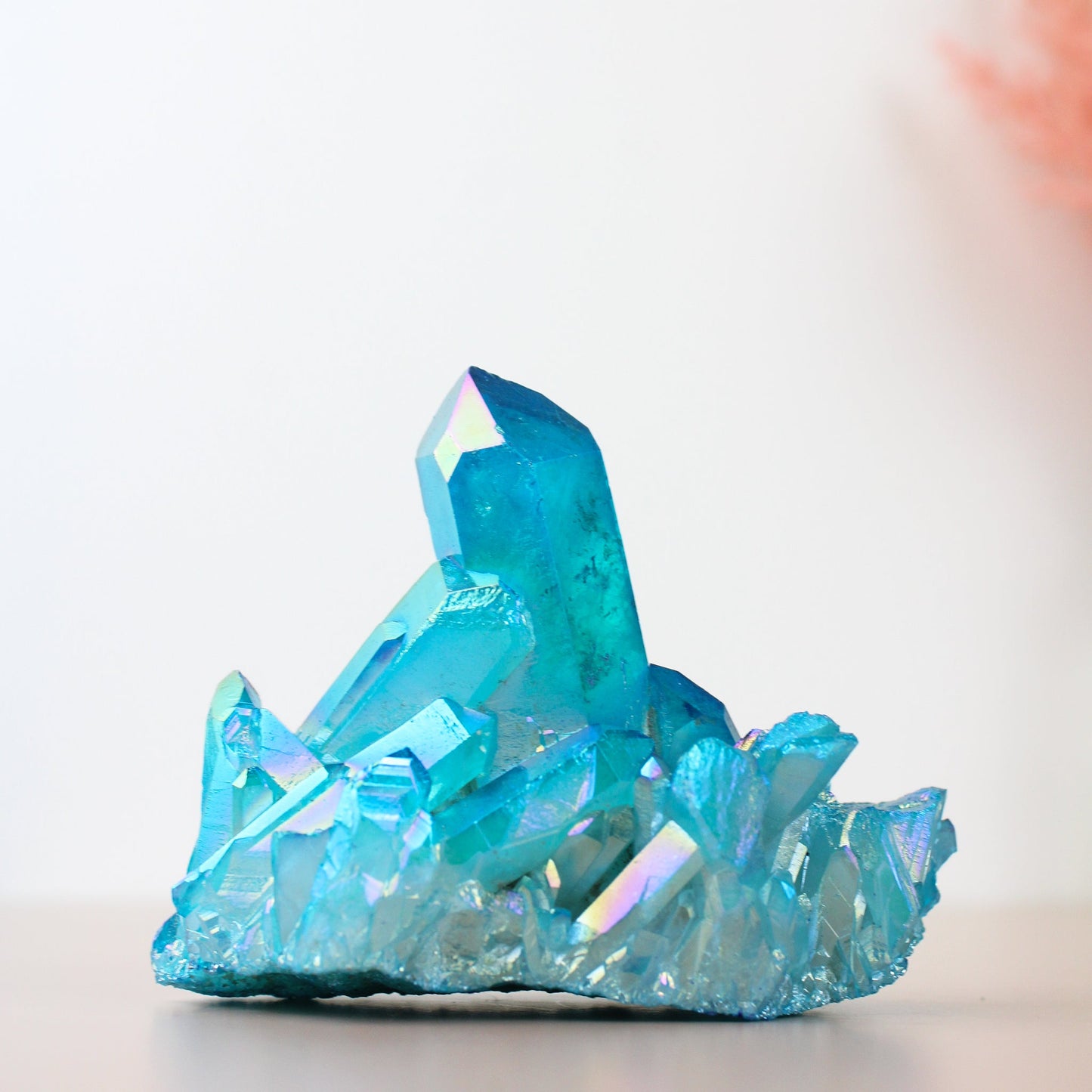 Blue Aura Quartz - Unique Specimen #1 - Muse + Moonstone