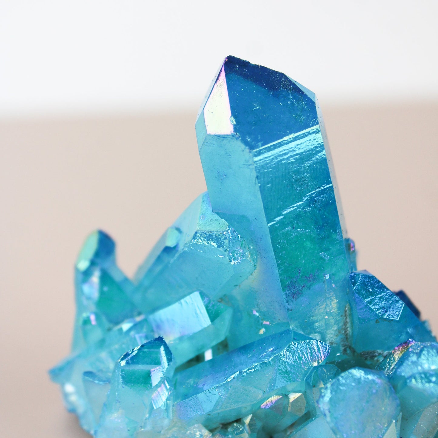 Blue Aura Quartz - Unique Specimen #1 - Muse + Moonstone