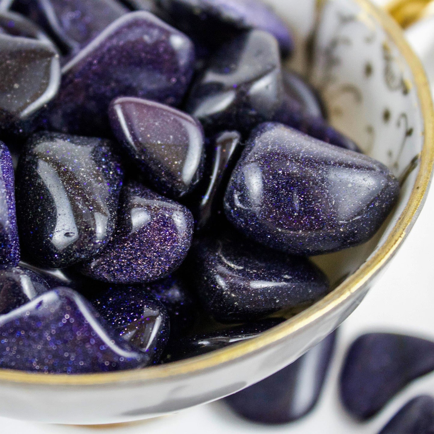 Blue Goldstone - Muse + Moonstone