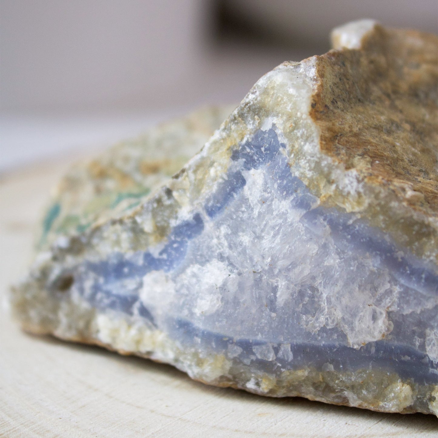 Blue Lace Agate - Unique Specimen #2 - Muse + Moonstone