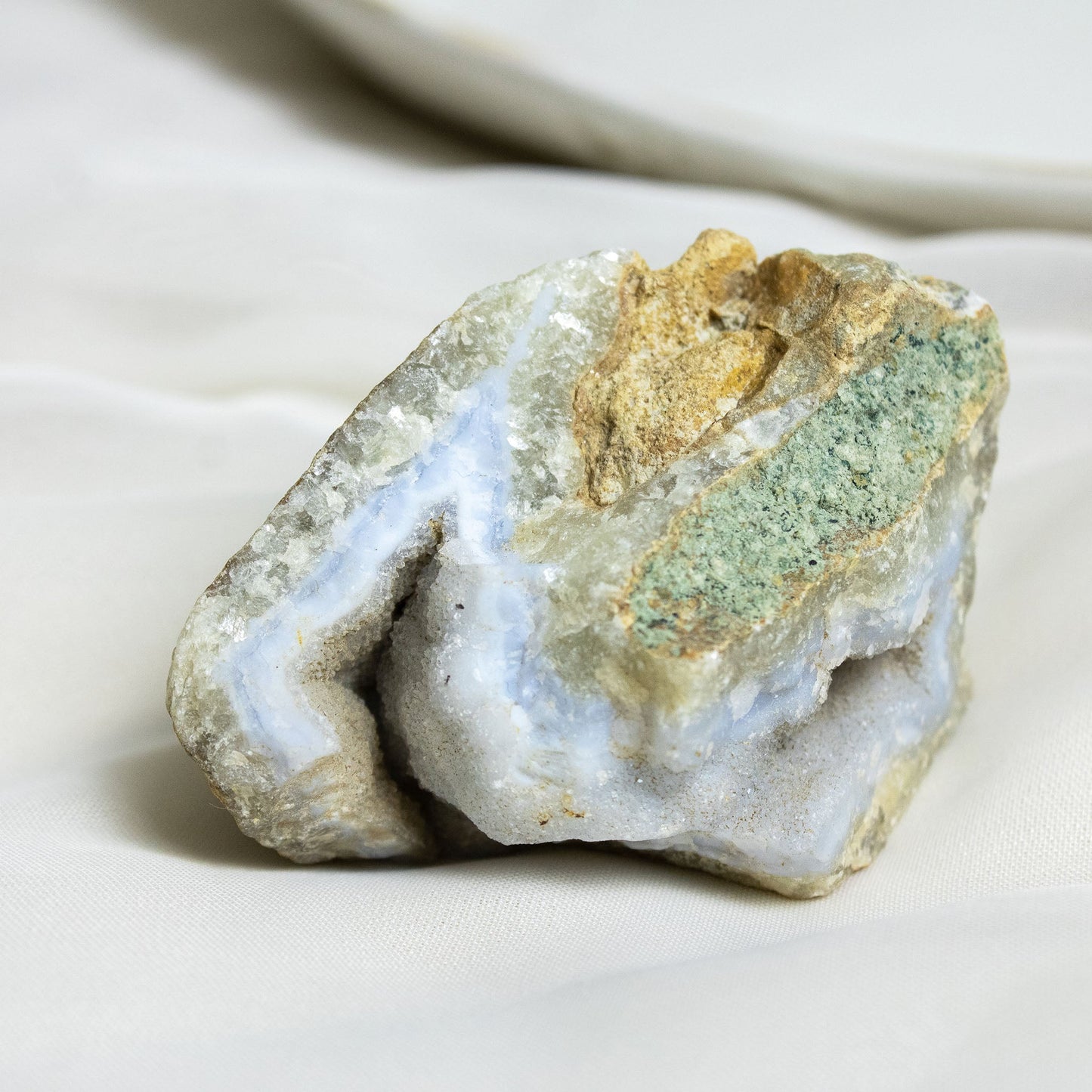 Blue Lace Agate - Unique Specimen #5 - Muse + Moonstone
