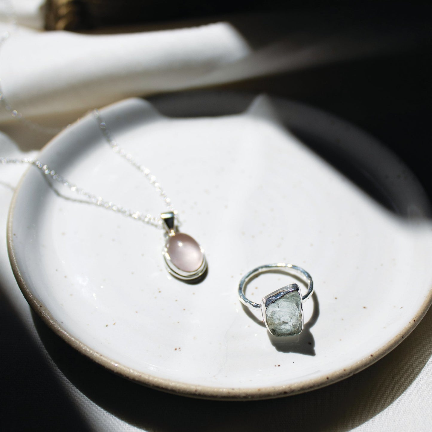 Blue Topaz Ring - Unique Ring #1 | Love + Lark - Muse + Moonstone