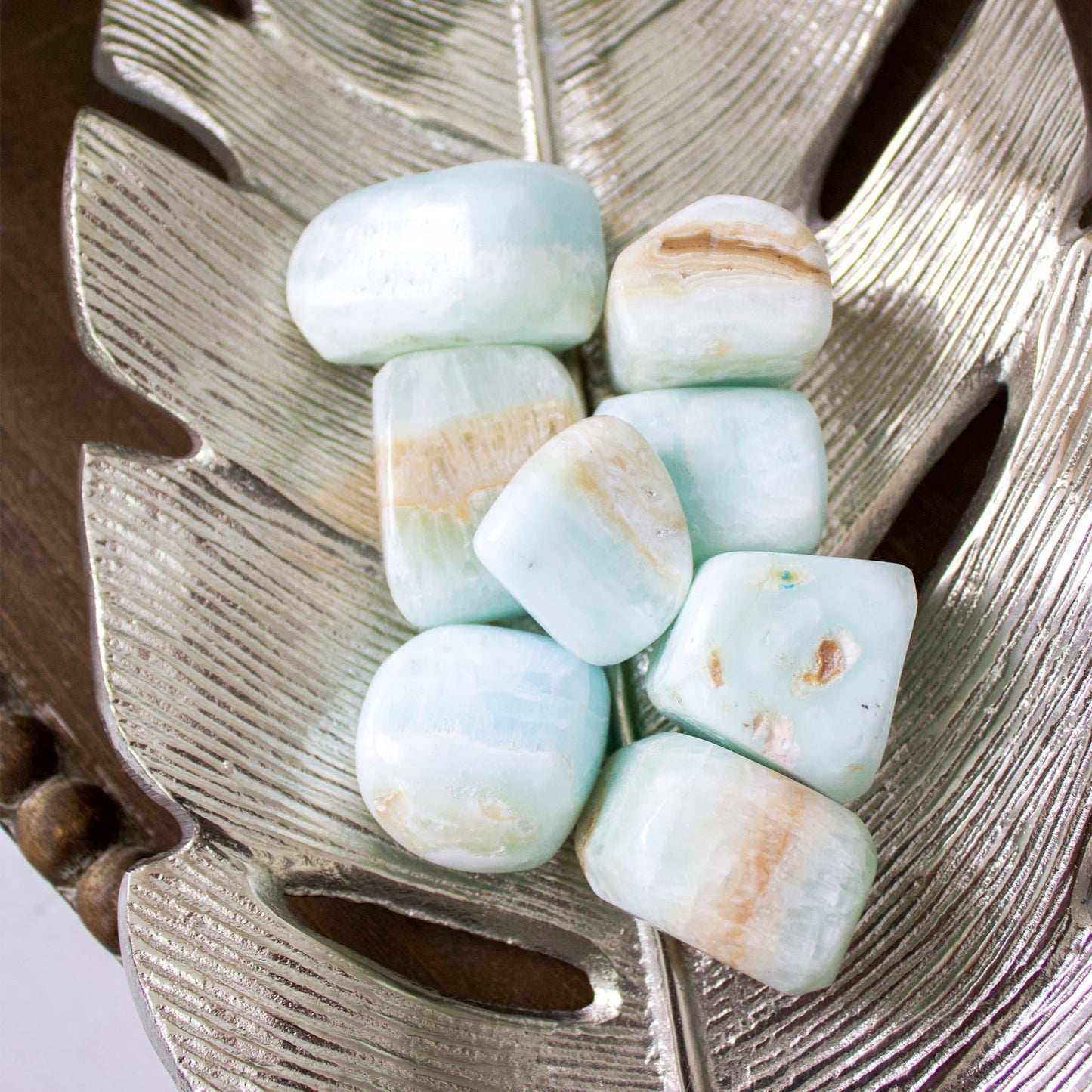 Caribbean Calcite - Tumbled - Muse + Moonstone