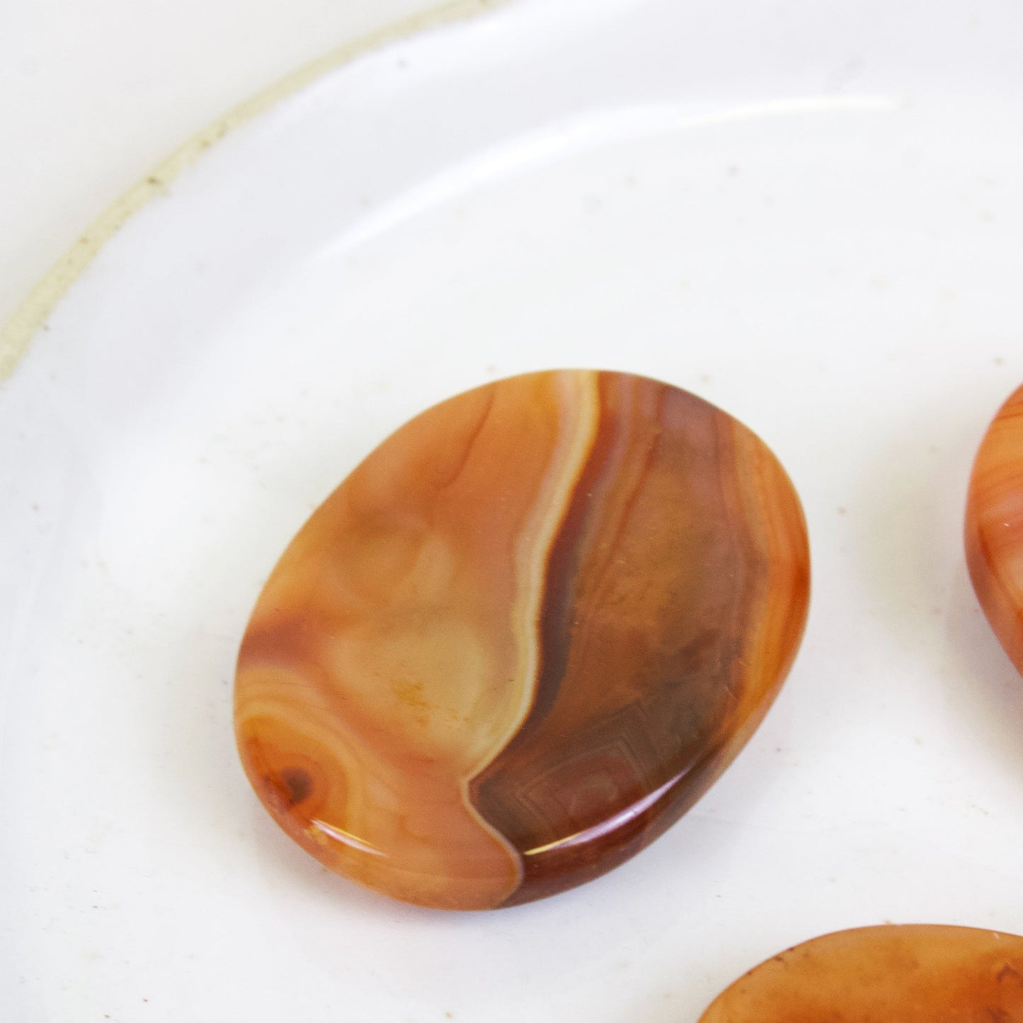 Carnelian - Thumbstone - Muse + Moonstone