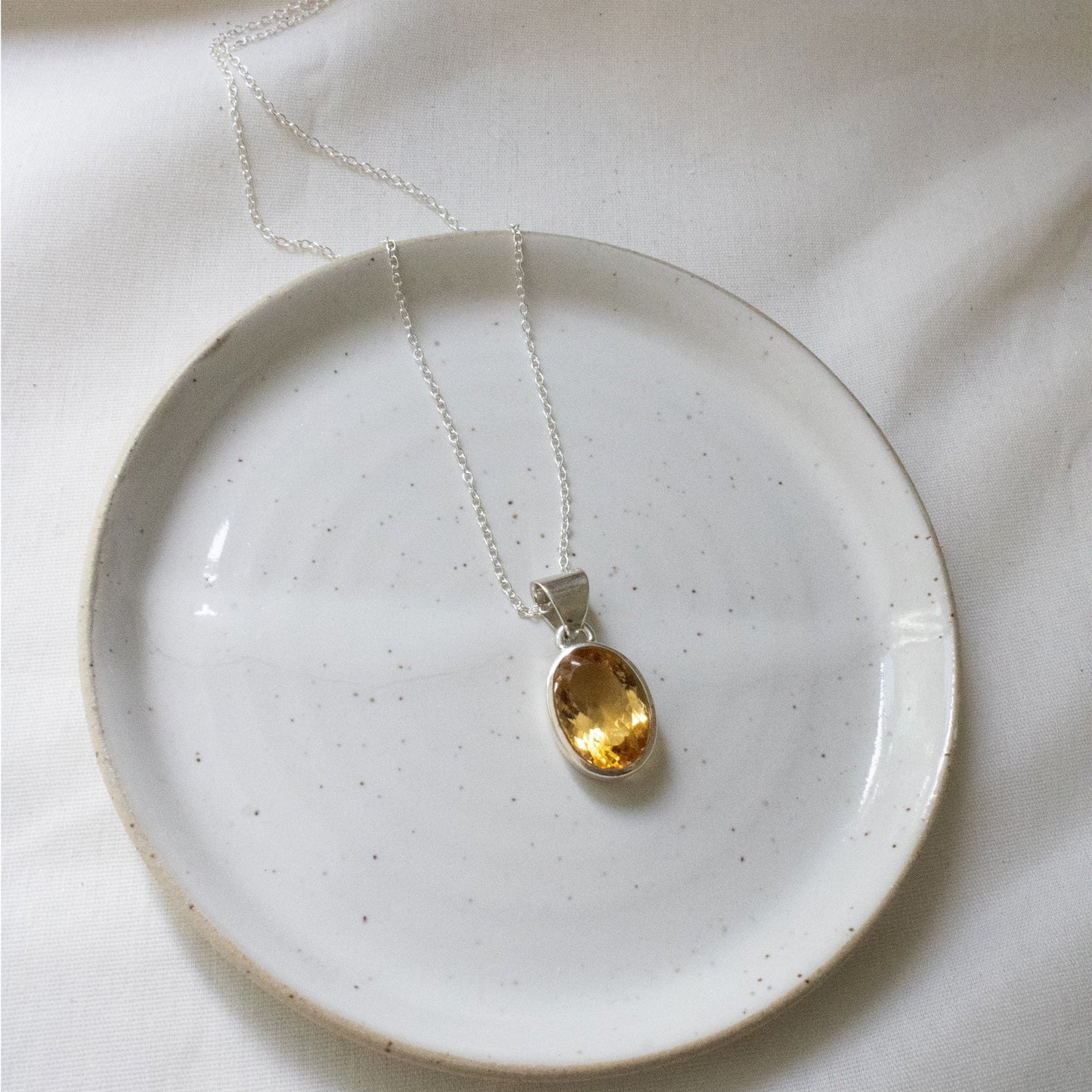 Citrine Necklace - Unique #1 | Love + Lark - Muse + Moonstone