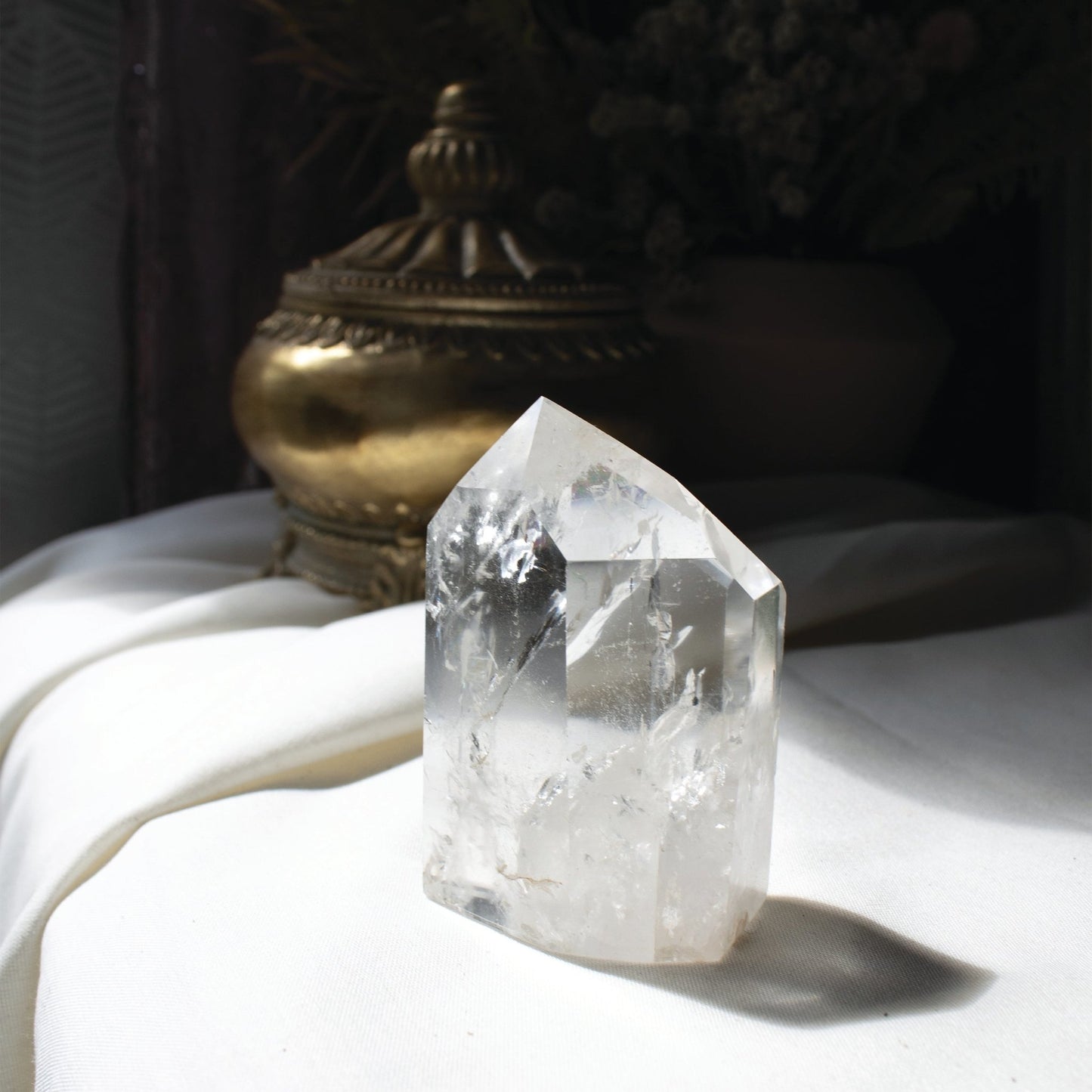 Clear Quartz Generator - Unique Specimen #2 - Muse + Moonstone