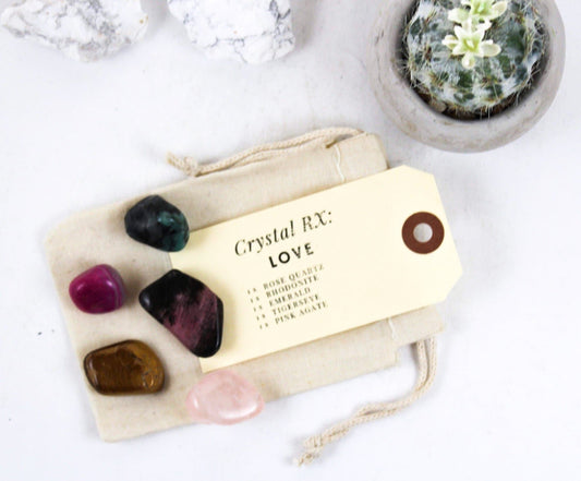 Crystal RX : Love - Crystal Pouch - Muse + Moonstone