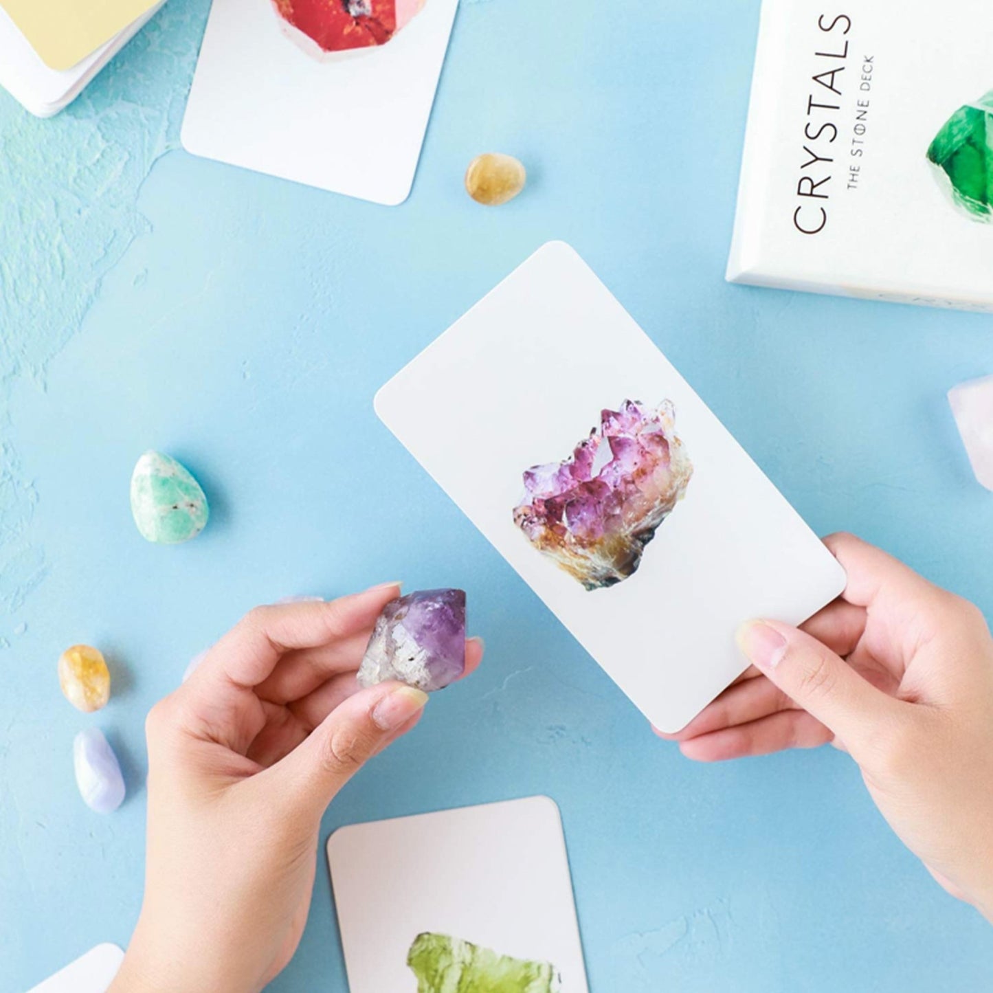 Crystals: The Stone Deck: 78 Crystals to Energize Your Life - Muse + Moonstone