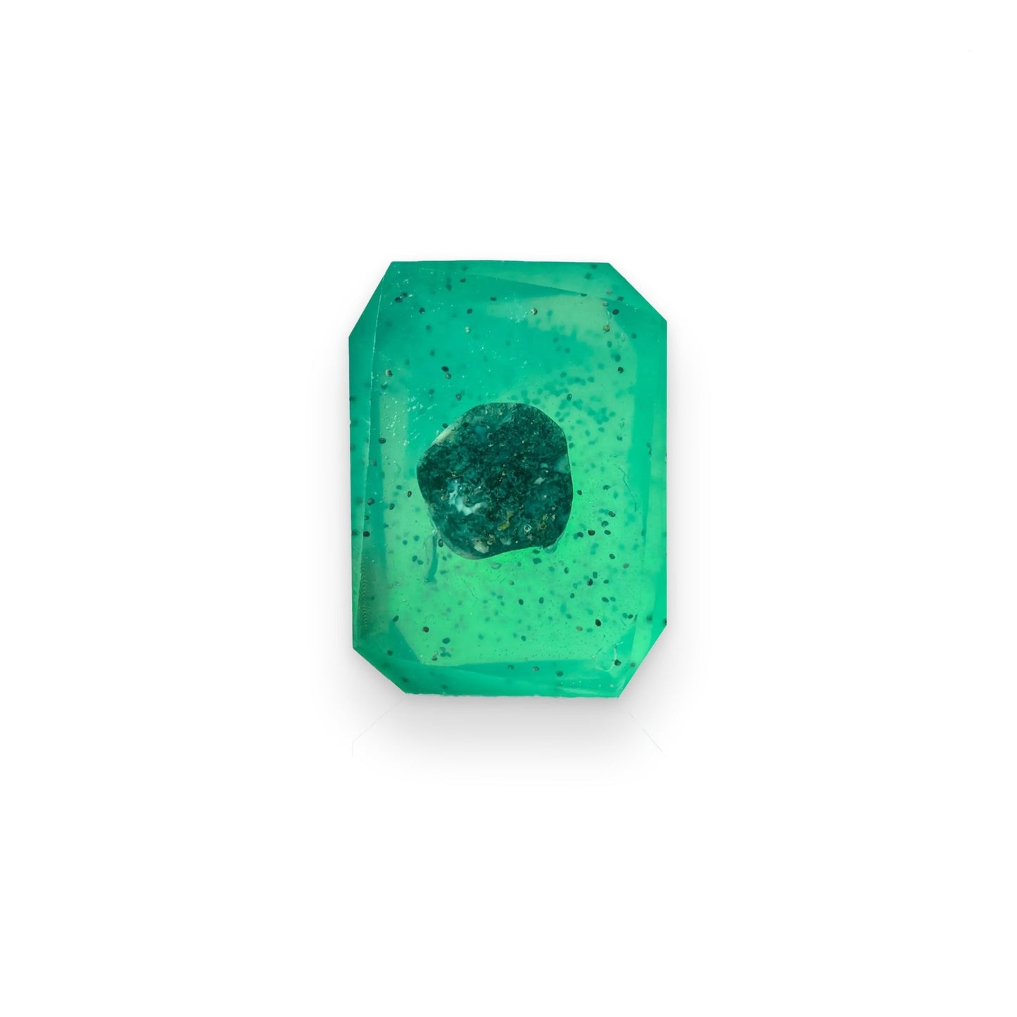 Enchanted Love - Moss Agate | Crystal Bar Soap - Muse + Moonstone