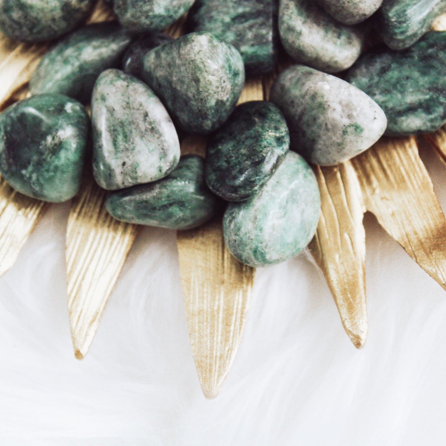 Fuchsite - Tumbled - Muse + Moonstone