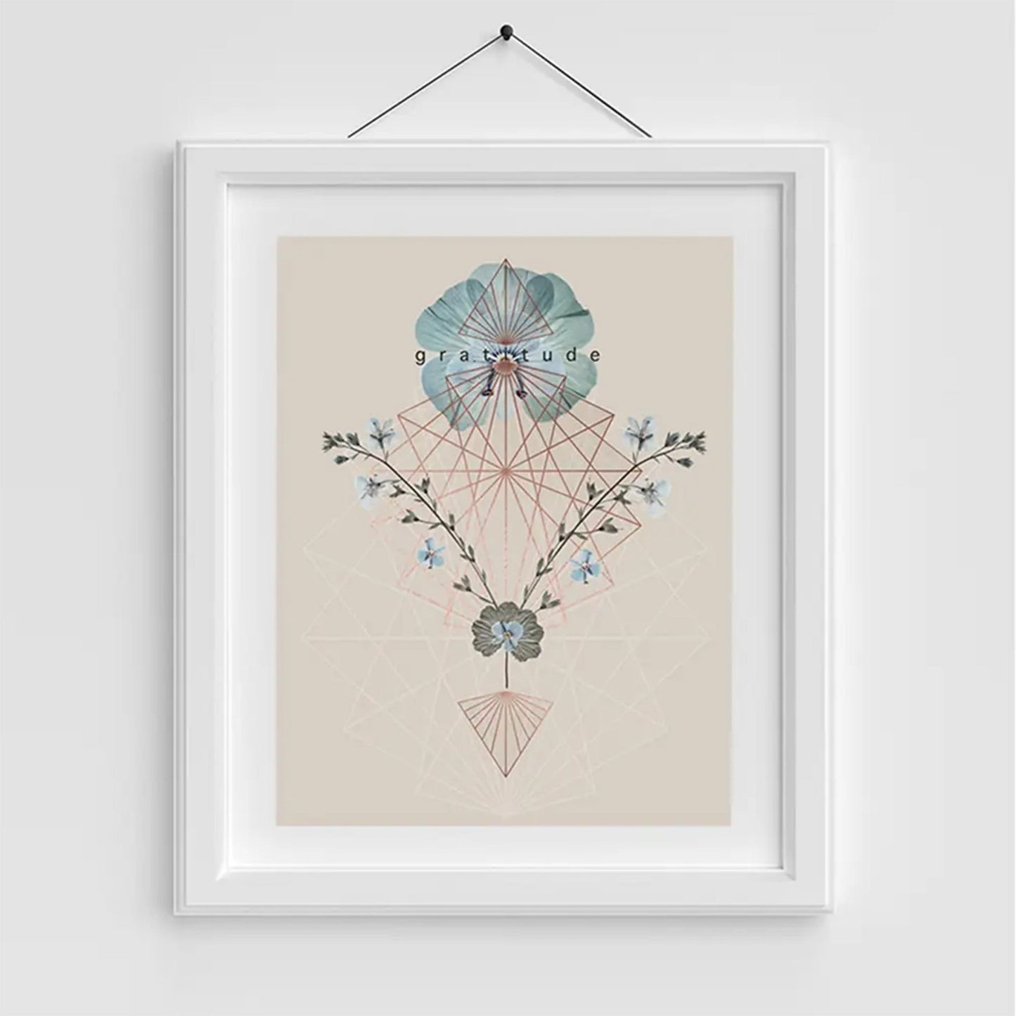 Gratitude - Copper Art Print | PAPAYA - Muse + Moonstone