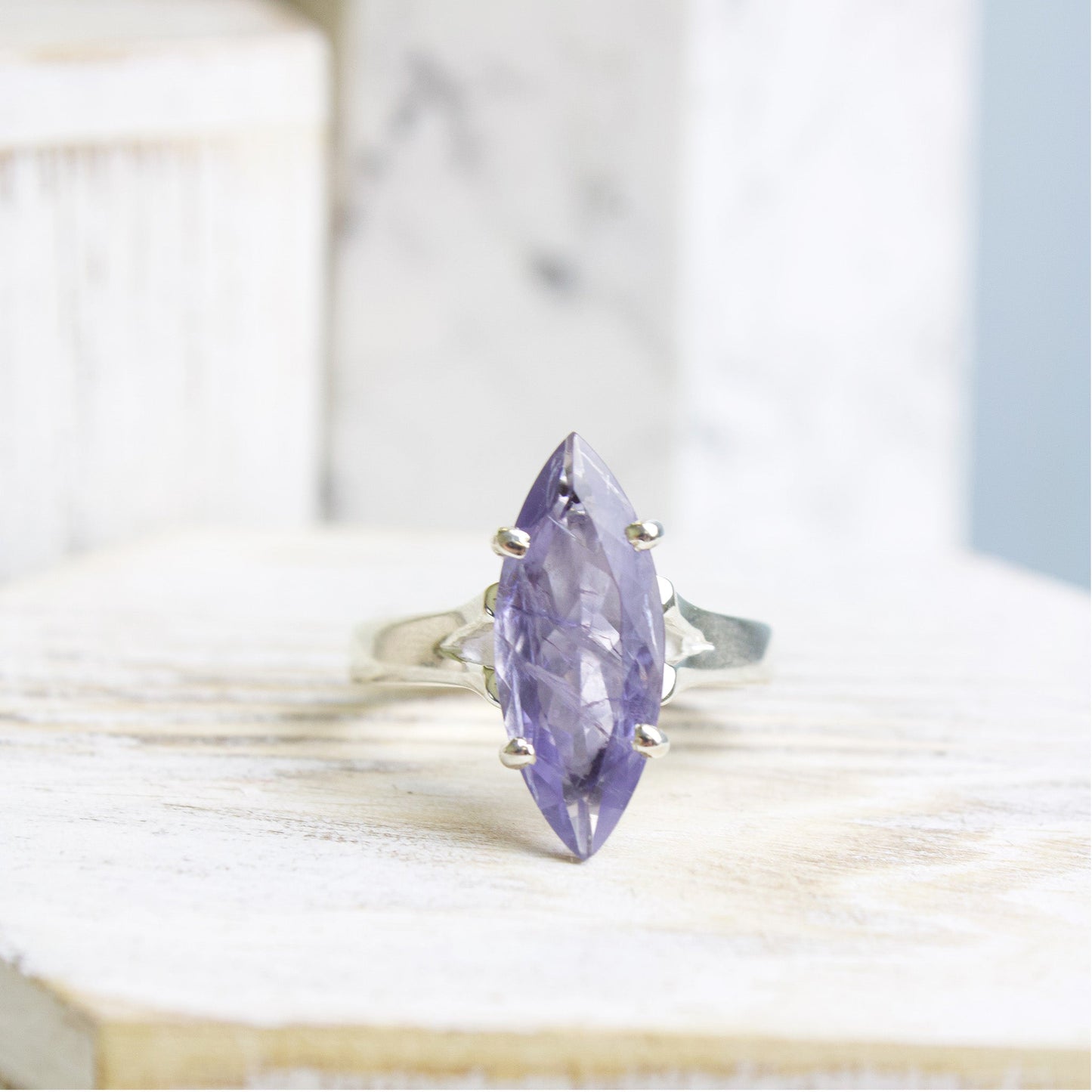 Iolite Ring - Unique Ring #1 | Love + Lark - Muse + Moonstone