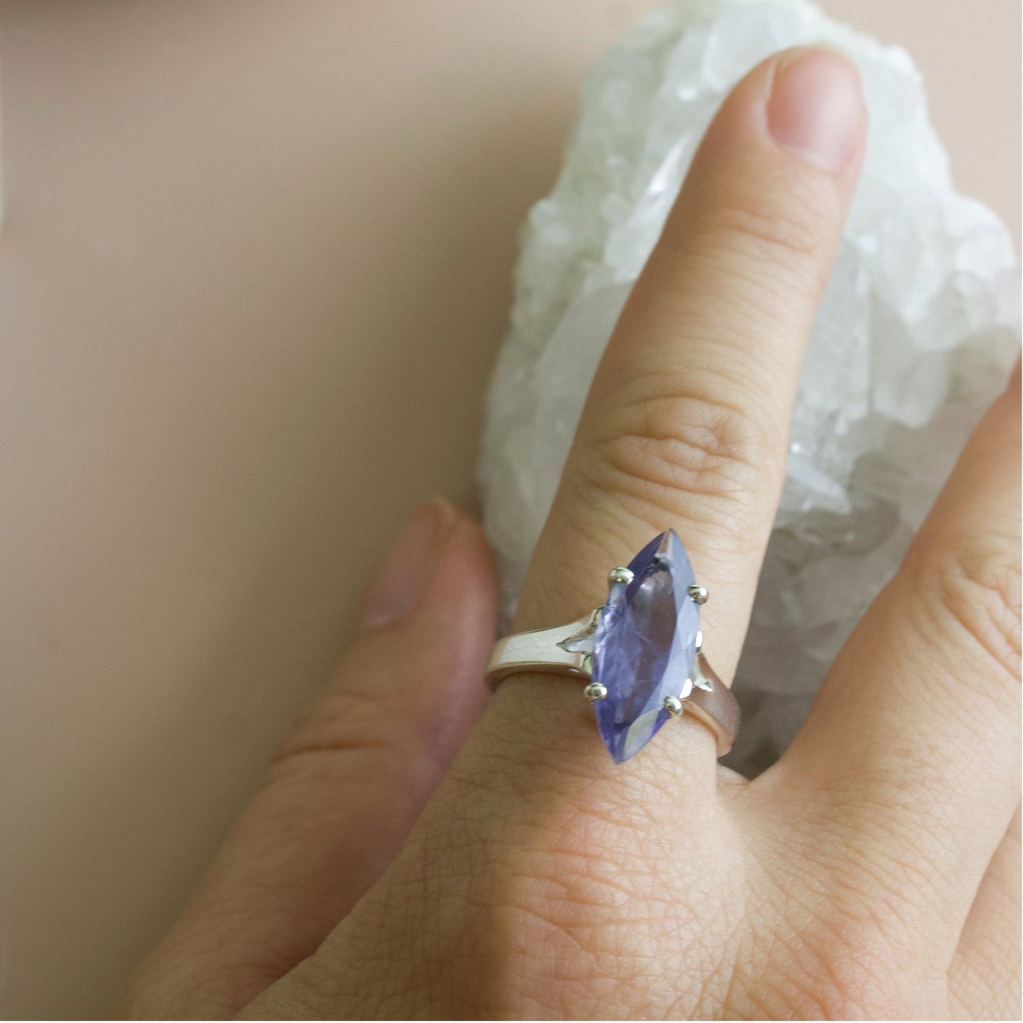 Iolite Ring - Unique Ring #1 | Love + Lark - Muse + Moonstone