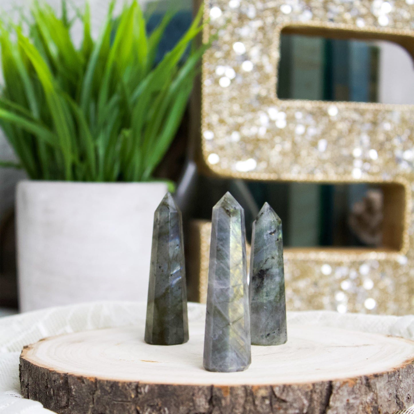 Labradorite - Polished Point - Muse + Moonstone