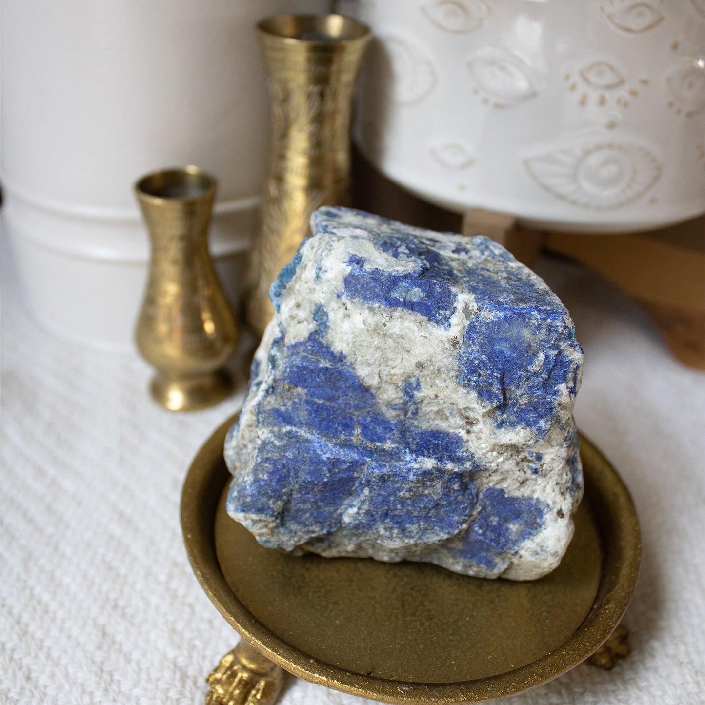 Lapis Lazuli - Unique Rough Specimen - #1 - Muse + Moonstone