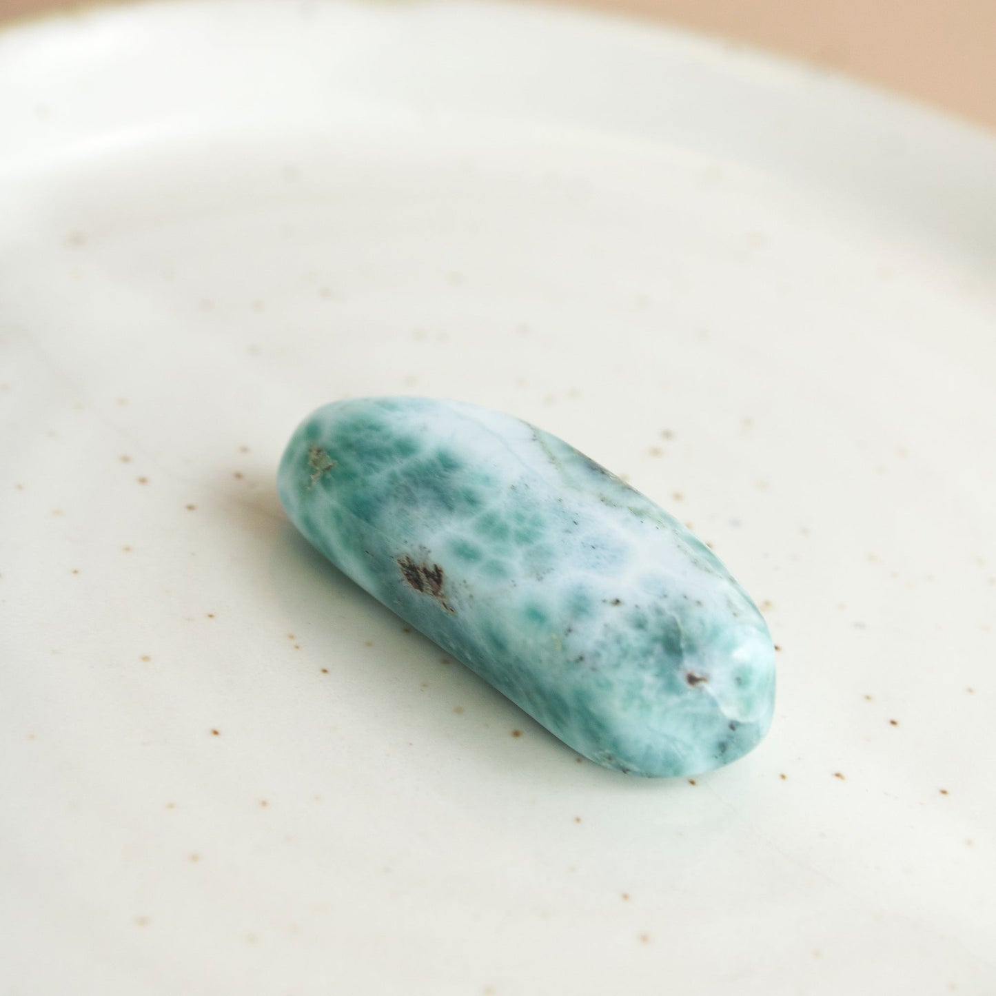 Larimar - Polished Piece #4 - Muse + Moonstone