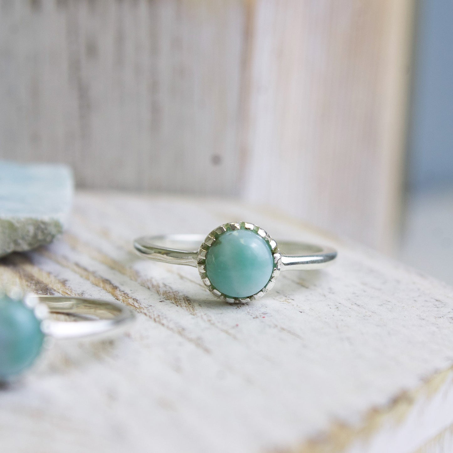 Larimar Ring | Love + Lark - Muse + Moonstone