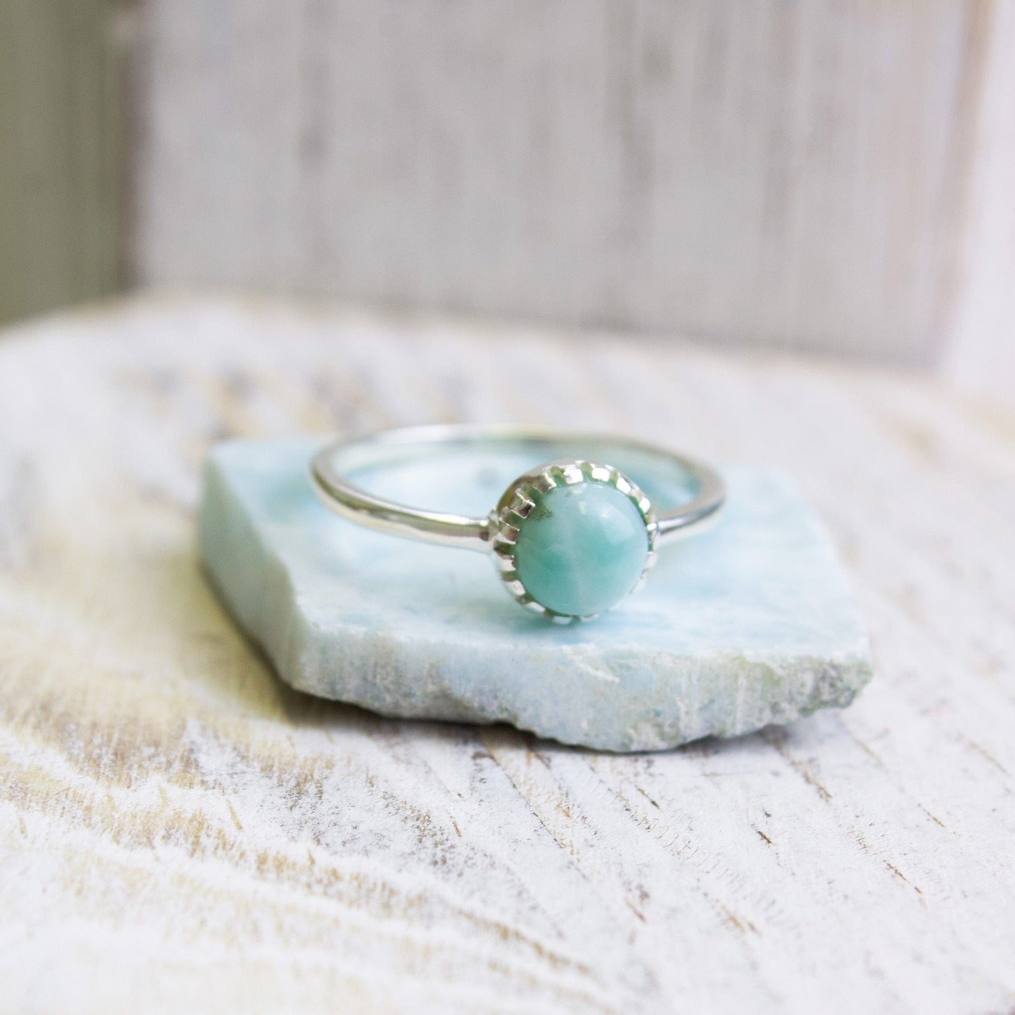 Larimar Ring | Love + Lark - Muse + Moonstone