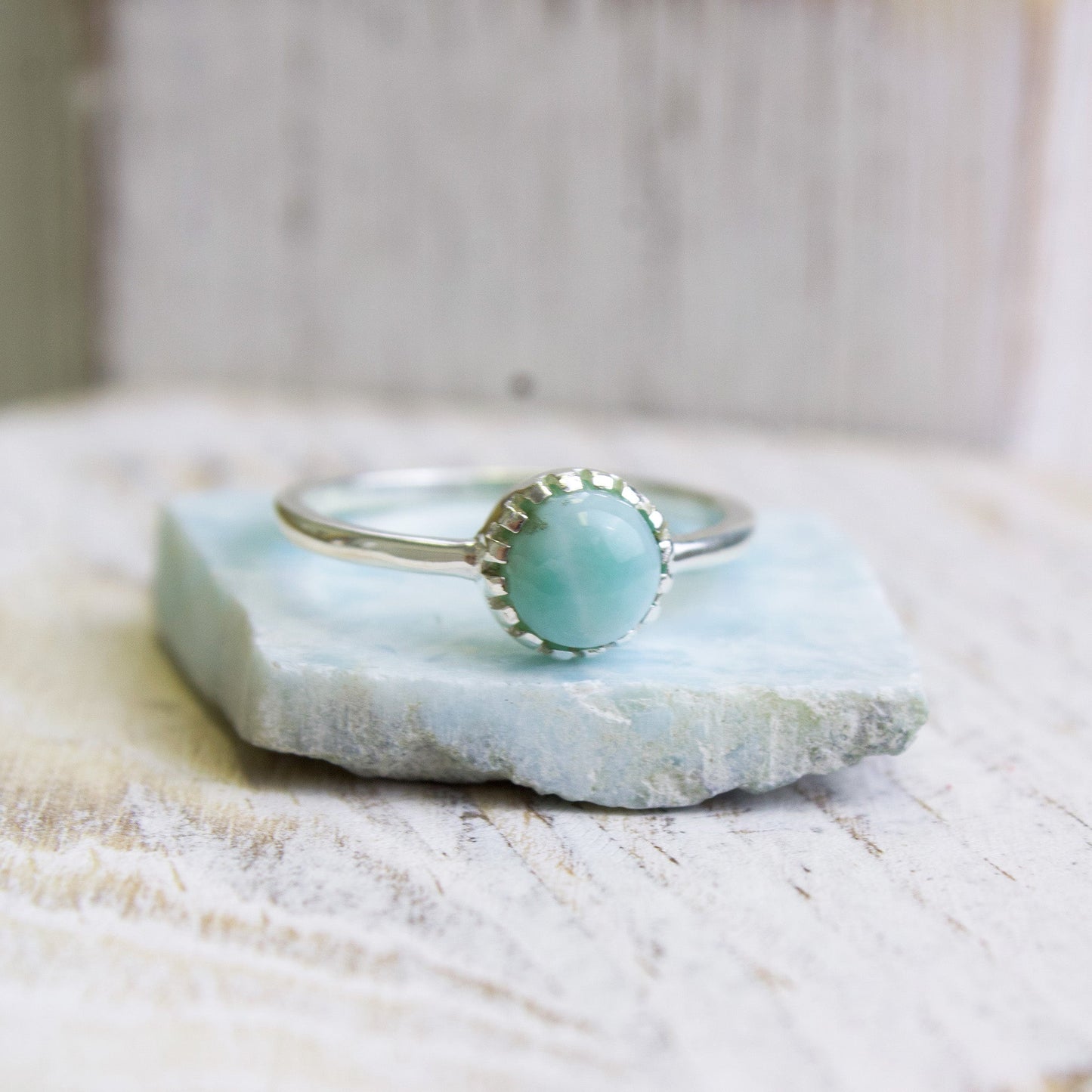 Larimar Ring | Love + Lark - Muse + Moonstone