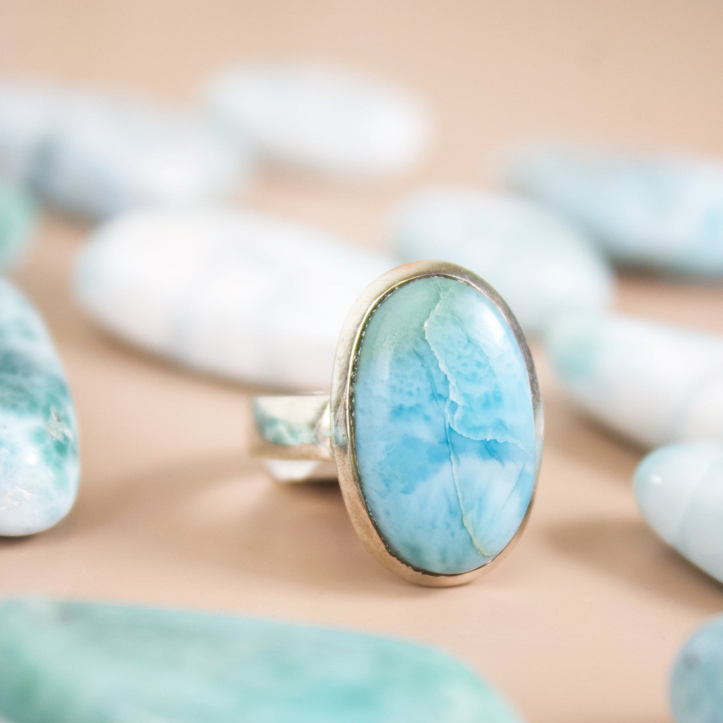 Larimar Ring - Unique #1 | Love + Lark - Muse + Moonstone