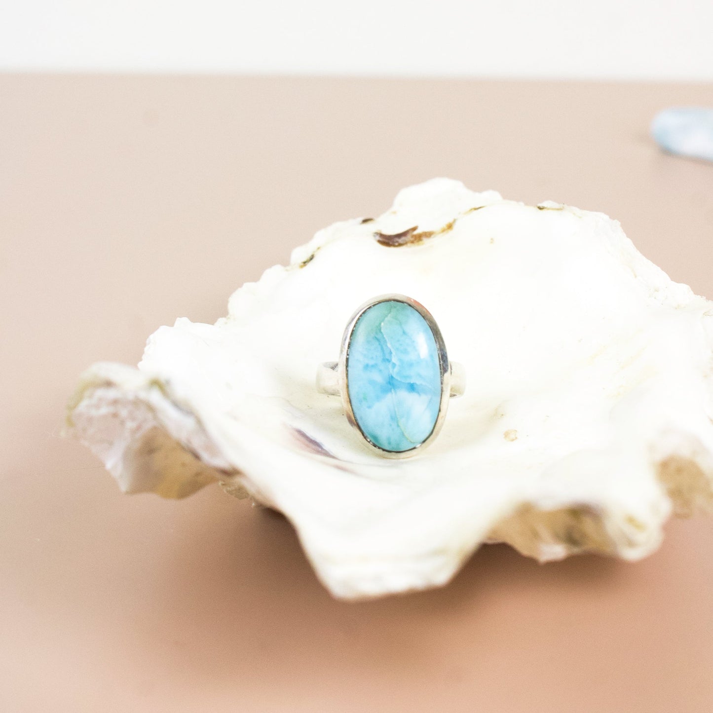Larimar Ring - Unique #1 | Love + Lark - Muse + Moonstone