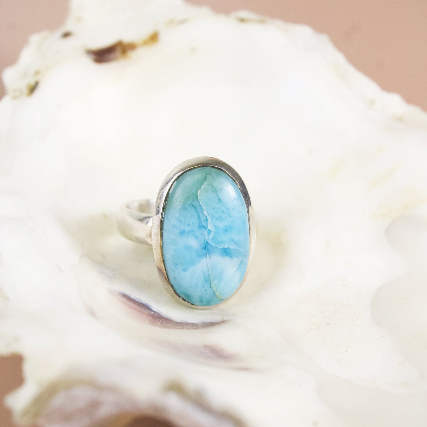 Larimar Ring - Unique #1 | Love + Lark - Muse + Moonstone