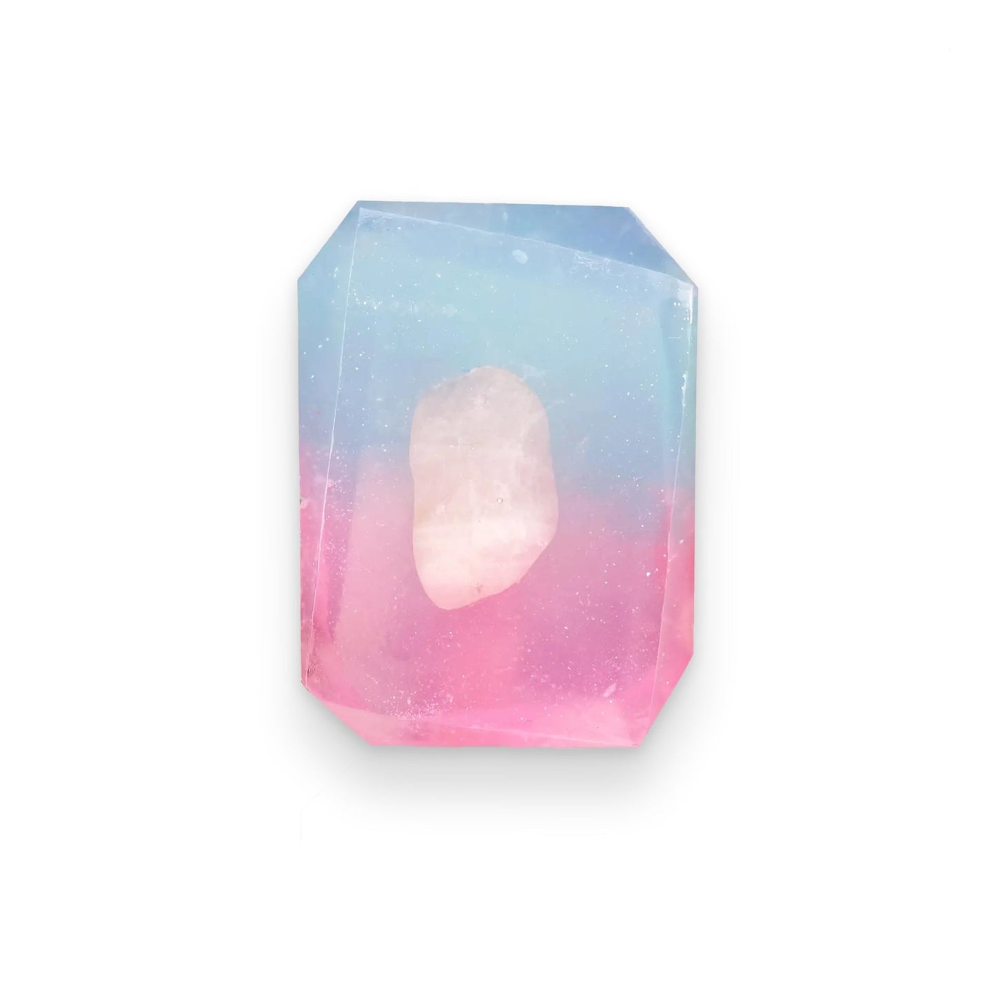 Lovers Unite - Rose Quartz | Crystal Bar Soap - Muse + Moonstone