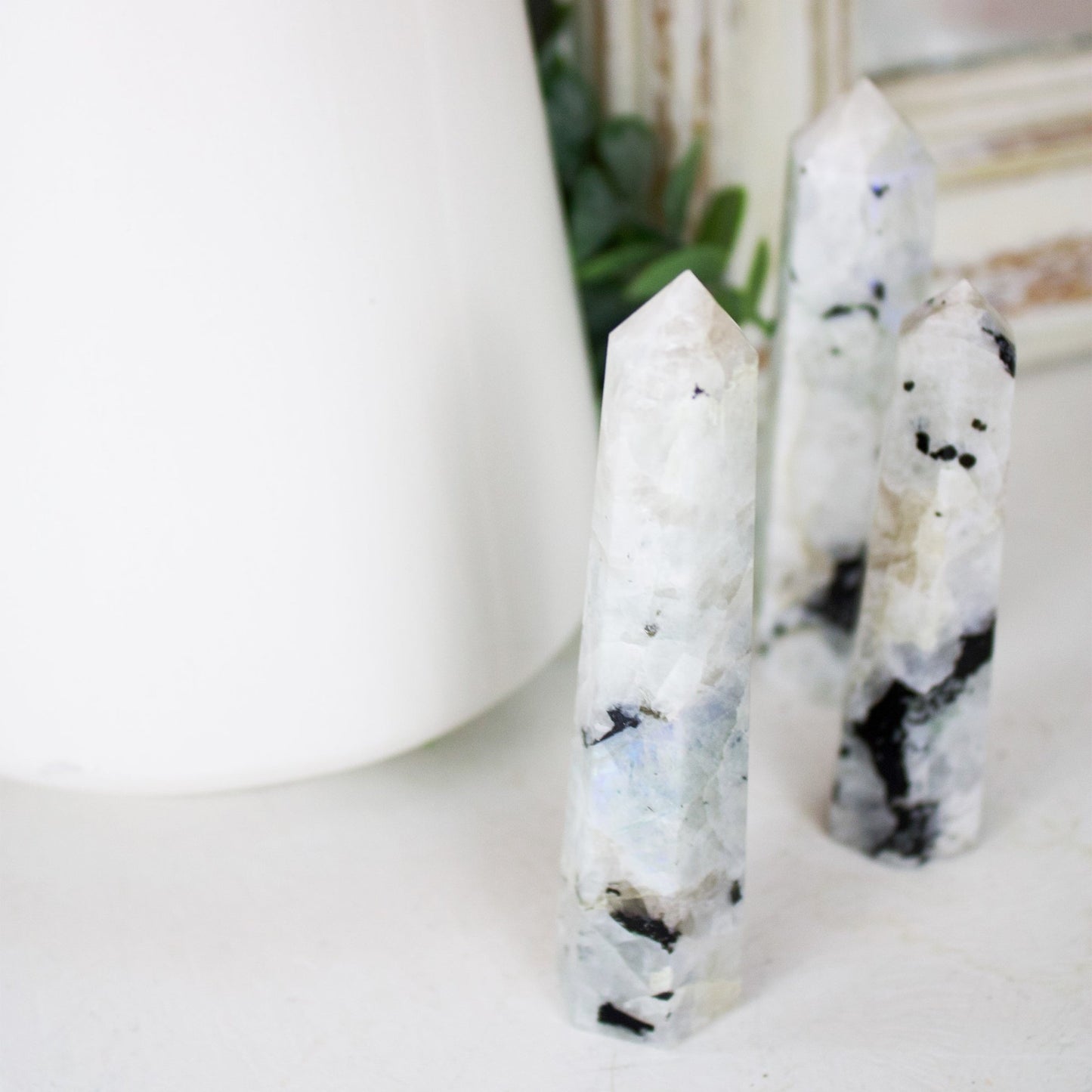 Moonstone - Polished Point - Unique Specimen #1 - Muse + Moonstone