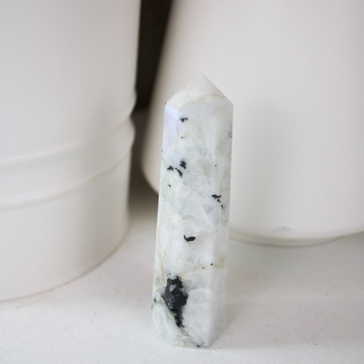 Moonstone - Polished Point - Unique Specimen #1 - Muse + Moonstone