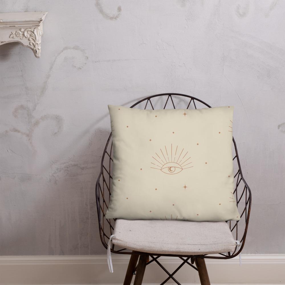 Mystic Eye - Throw Pillow - Muse + Moonstone