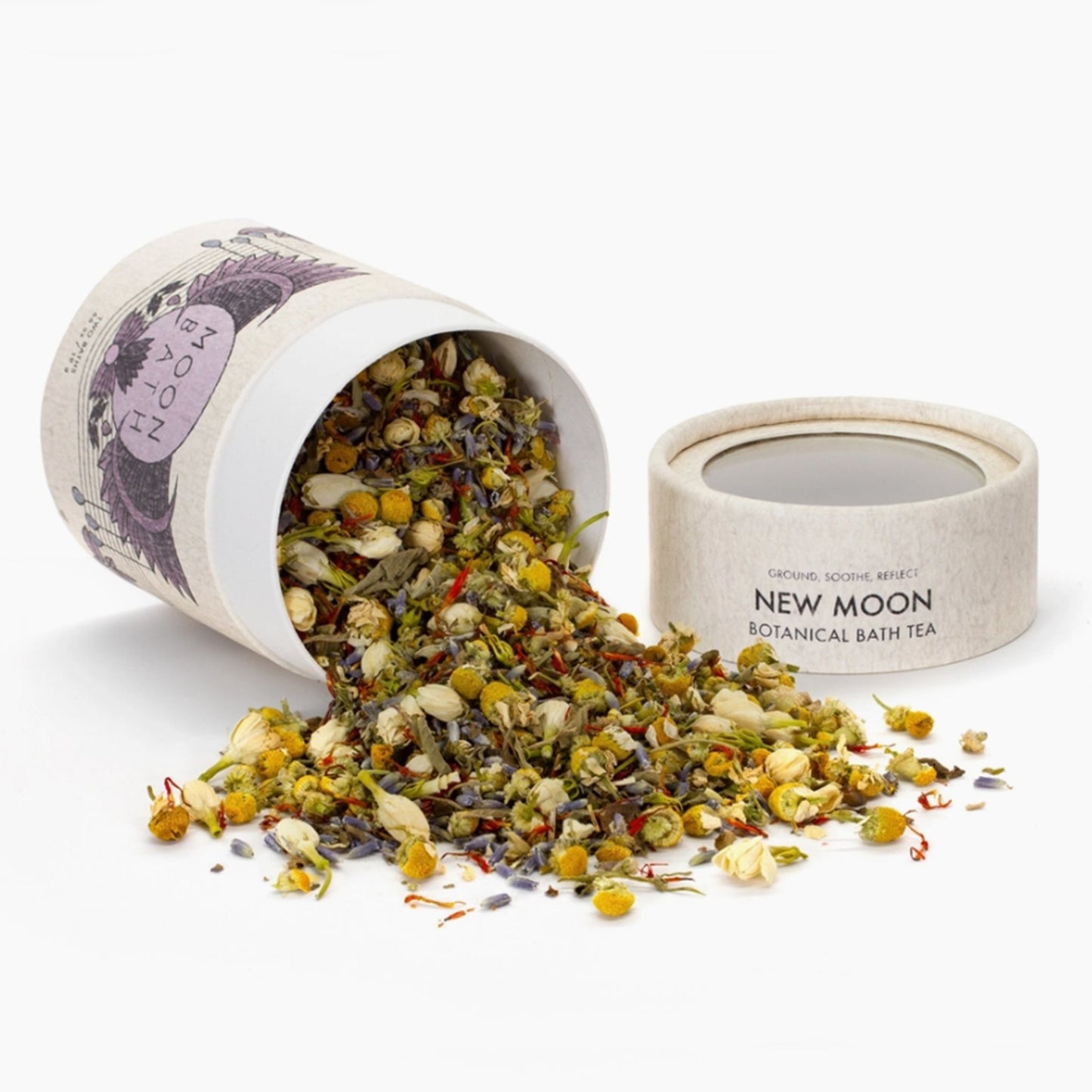 NEW MOON - Botanical Bath Tea | Moon Bath - Muse + Moonstone