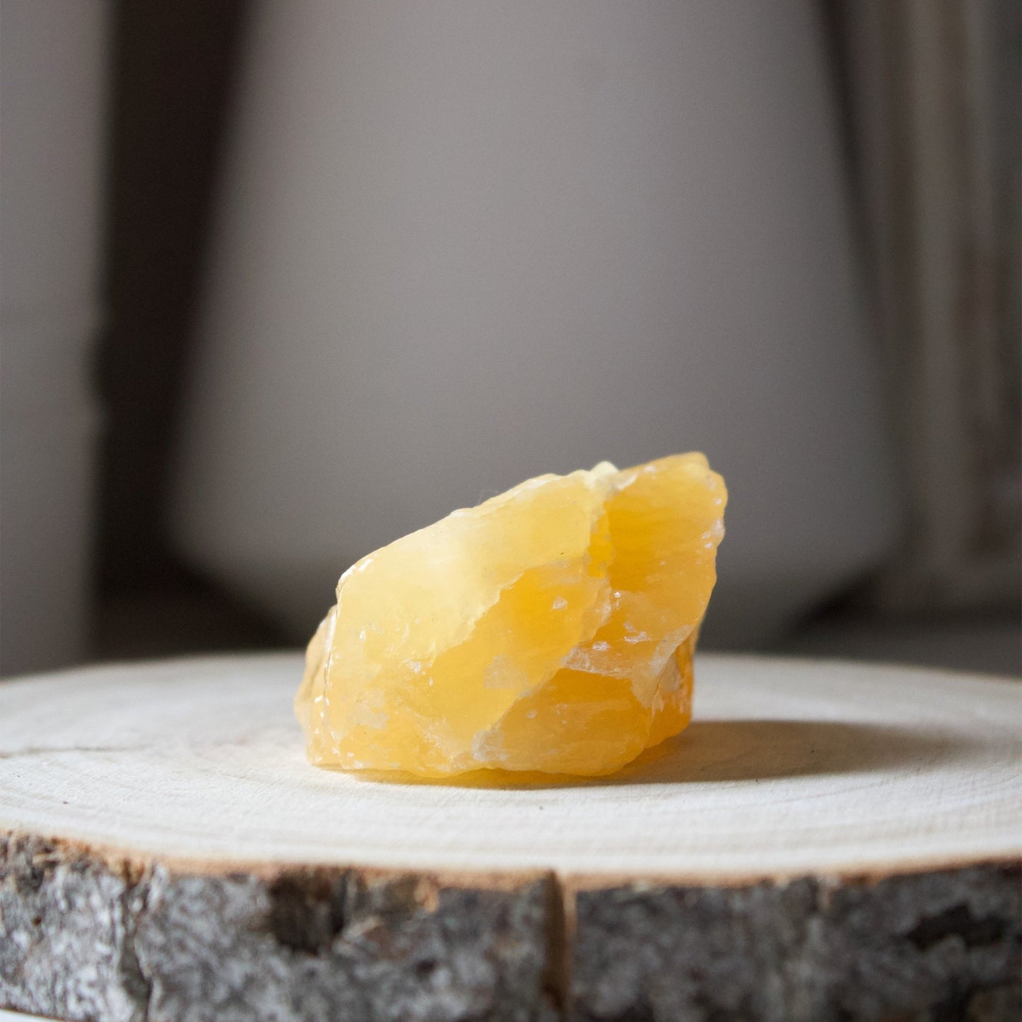 Orange Calcite - Rough - Muse + Moonstone