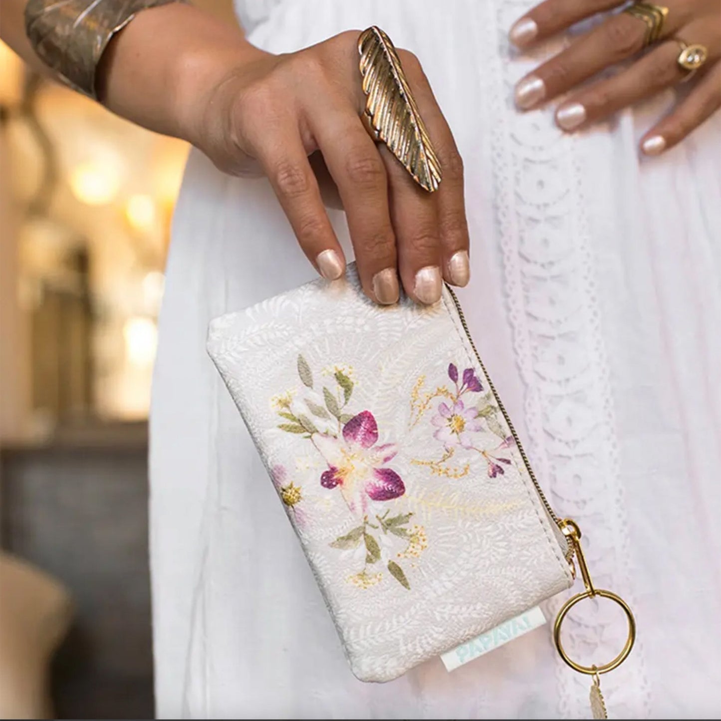 Orchid Lace - Coin Purse | PAPAYA - Muse + Moonstone