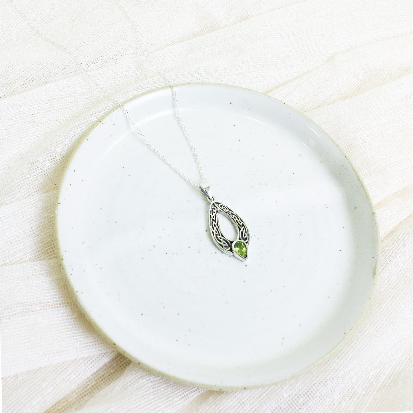 Peridot Necklace #1 | Love + Lark - Muse + Moonstone