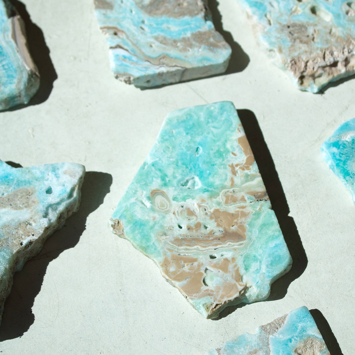 Picasso Calcite - Slices - Muse + Moonstone