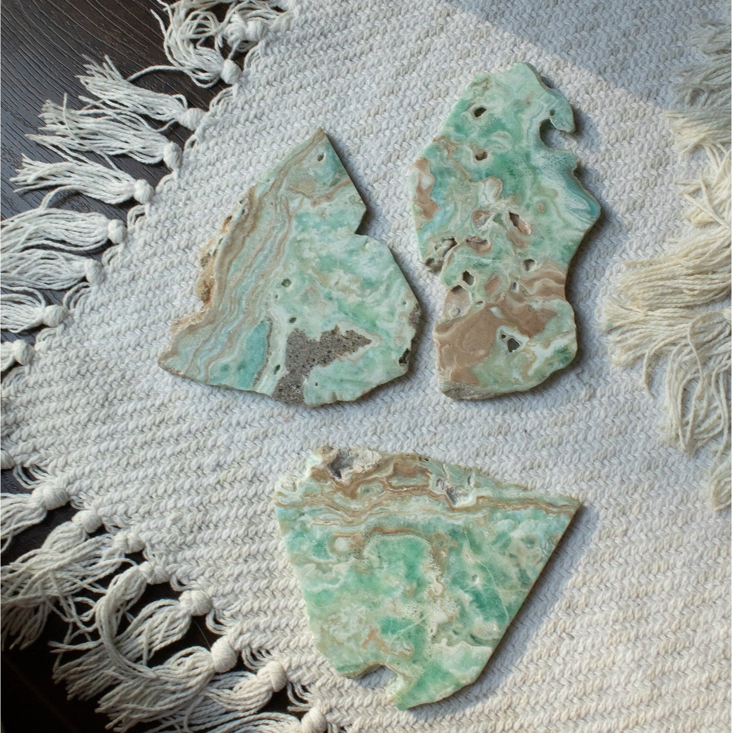 Picasso Calcite - Unique Specimen Slab #4 - Muse + Moonstone