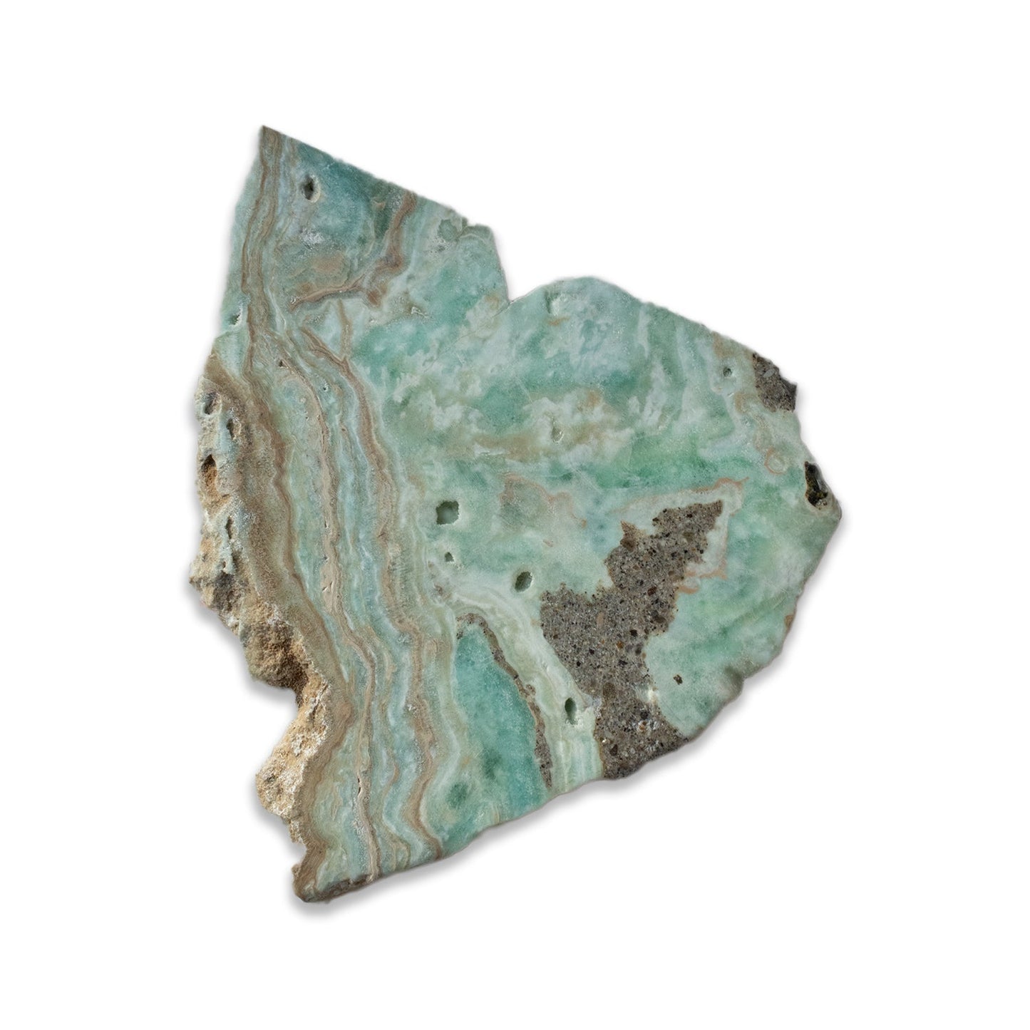 Picasso Calcite - Unique Specimen Slab #4 - Muse + Moonstone