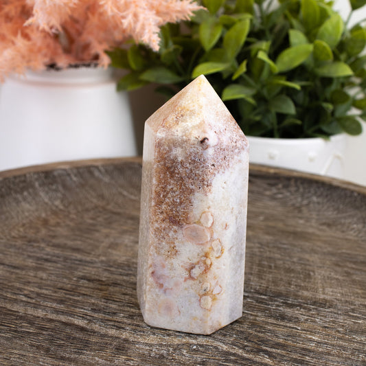 Pink Amethyst Generator Tower - Unique Crystal Specimen #1 - Muse + Moonstone